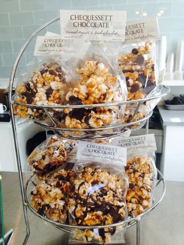 Caramel Popcorn with Dark Chocolate