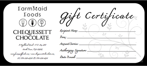 Gift Certificate