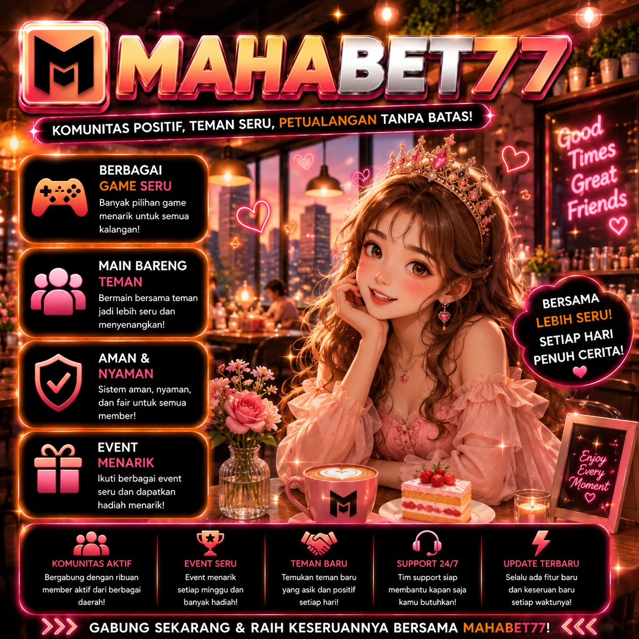 Banner MAHABET77 Official